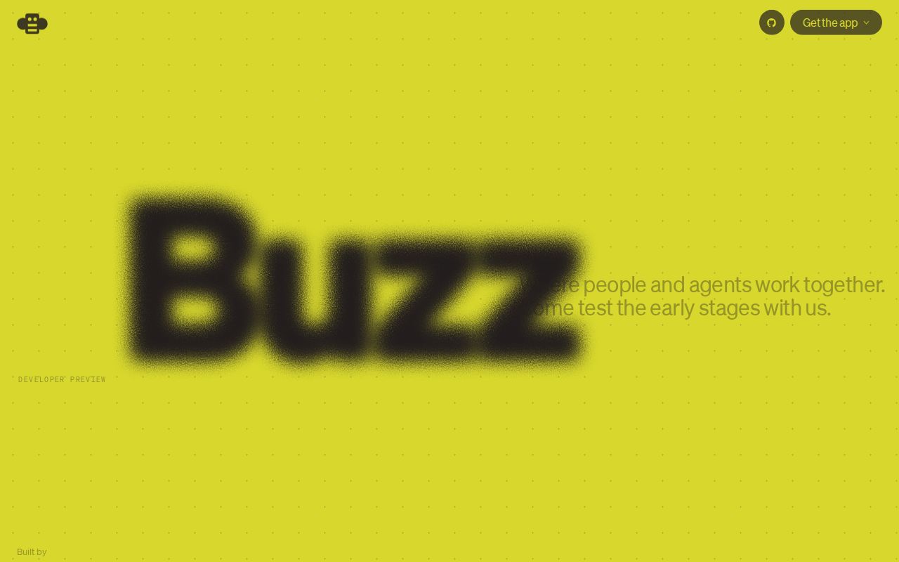Skärmbild av Buzz