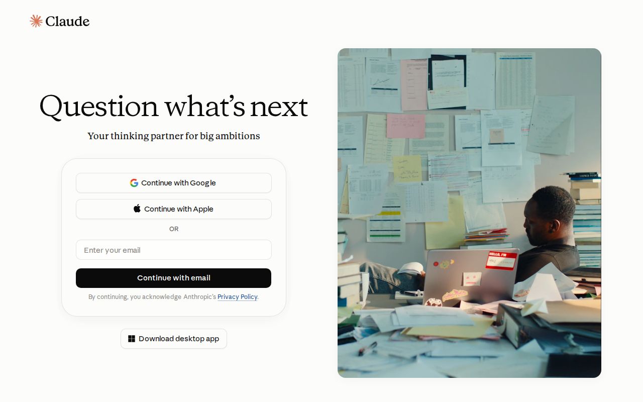 Skärmbild av Claude for Google Workspace