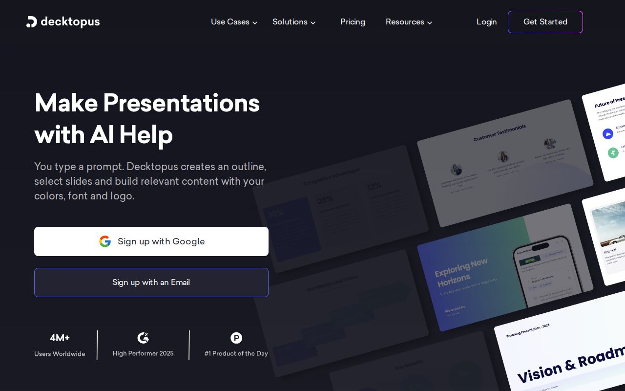Skärmbild av Decktopus