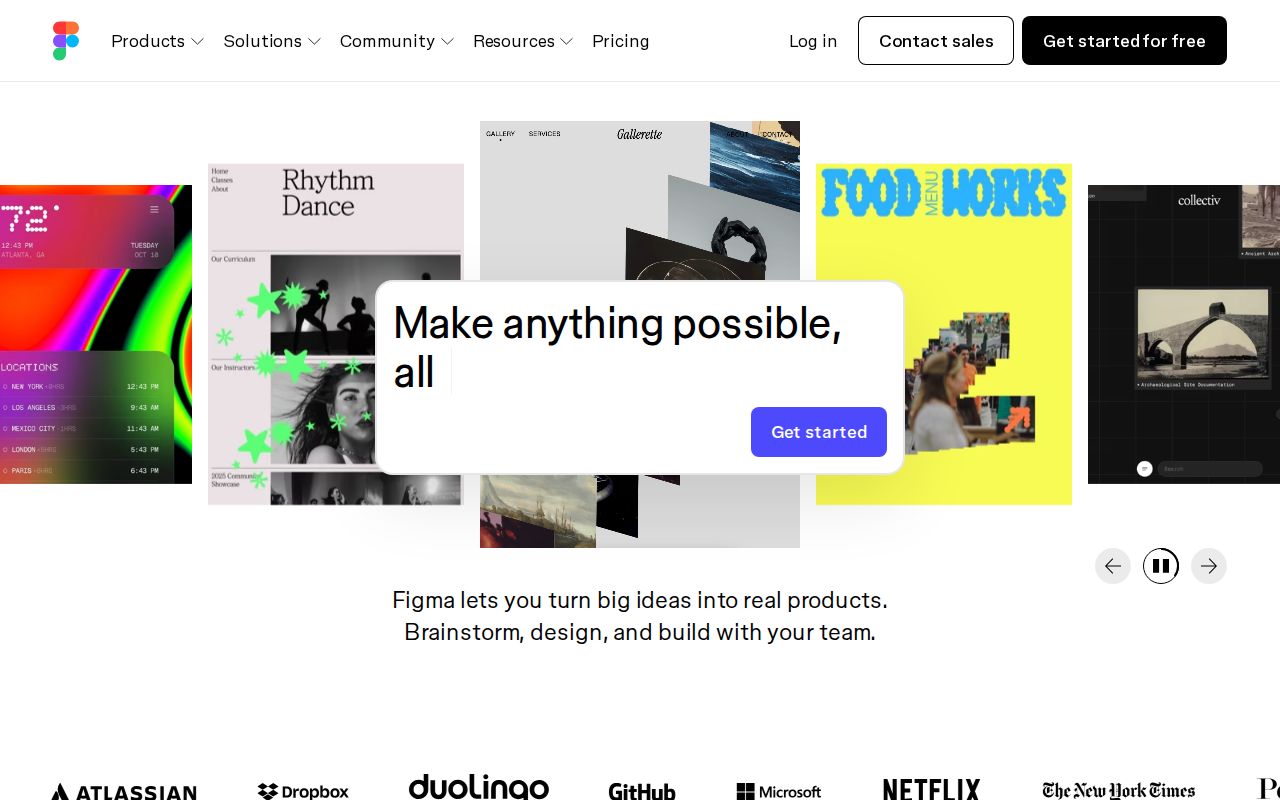 Skärmbild av Figma AI