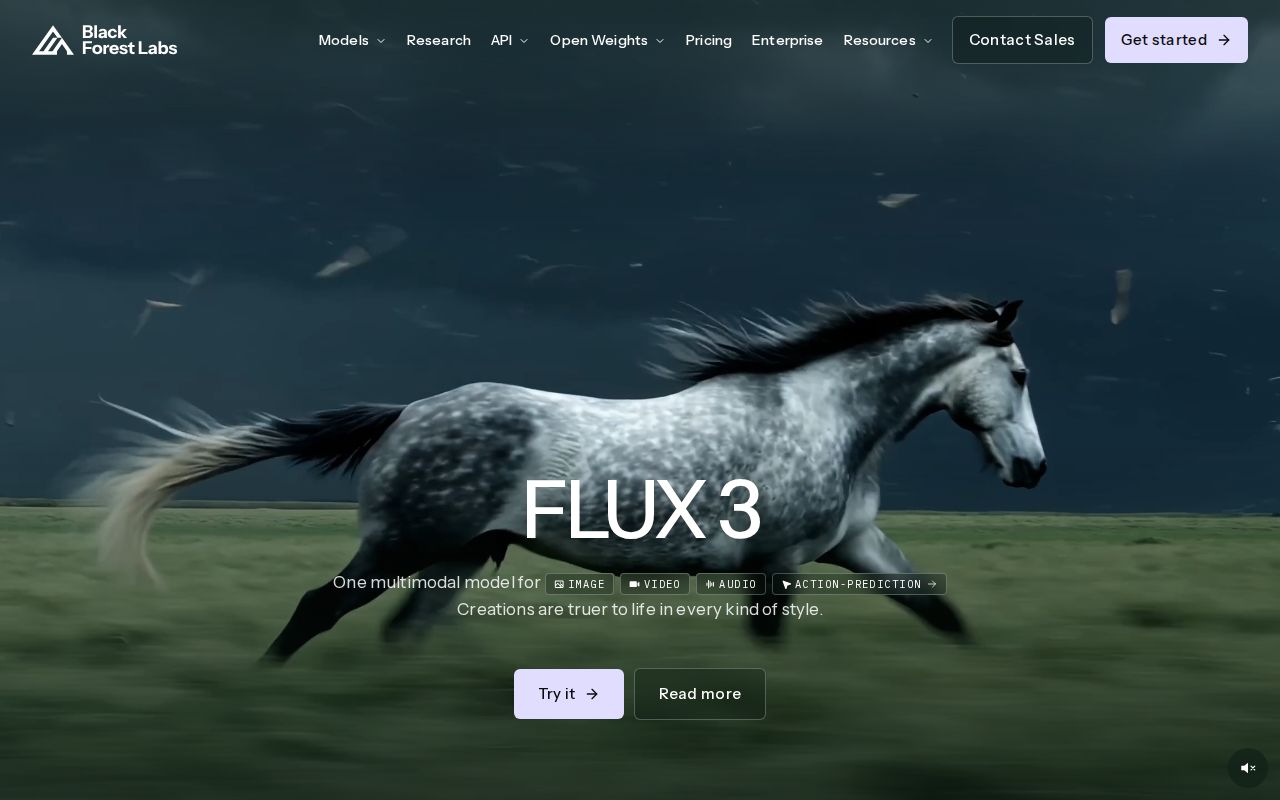 Skärmbild av FLUX 3 Video