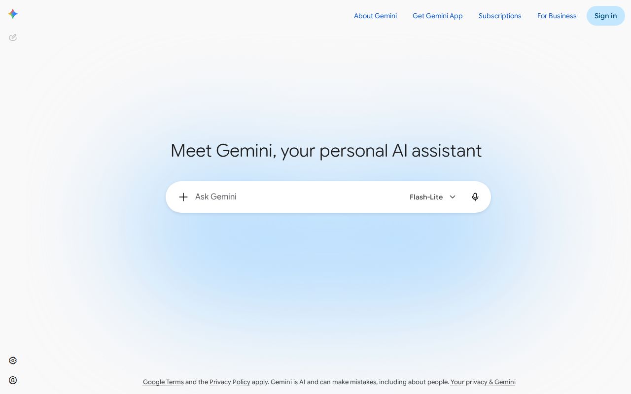 Skärmbild av Gemini Daily Brief