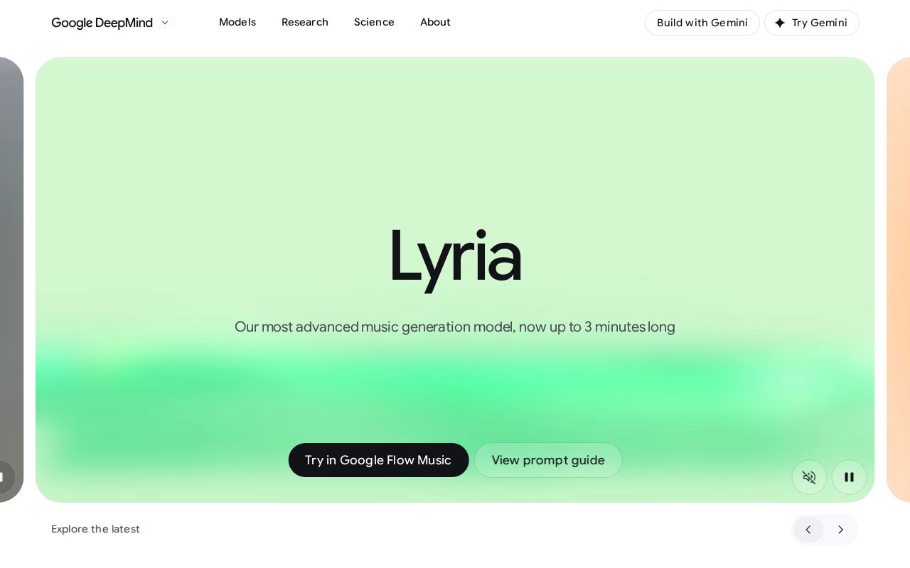 Skärmbild av Google Lyria 3.5