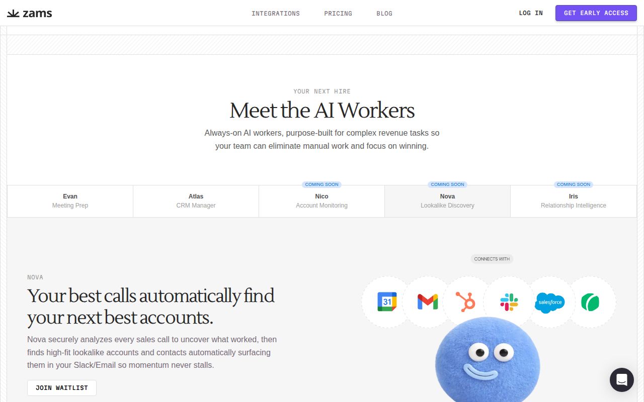 Skärmbild av Obviously AI