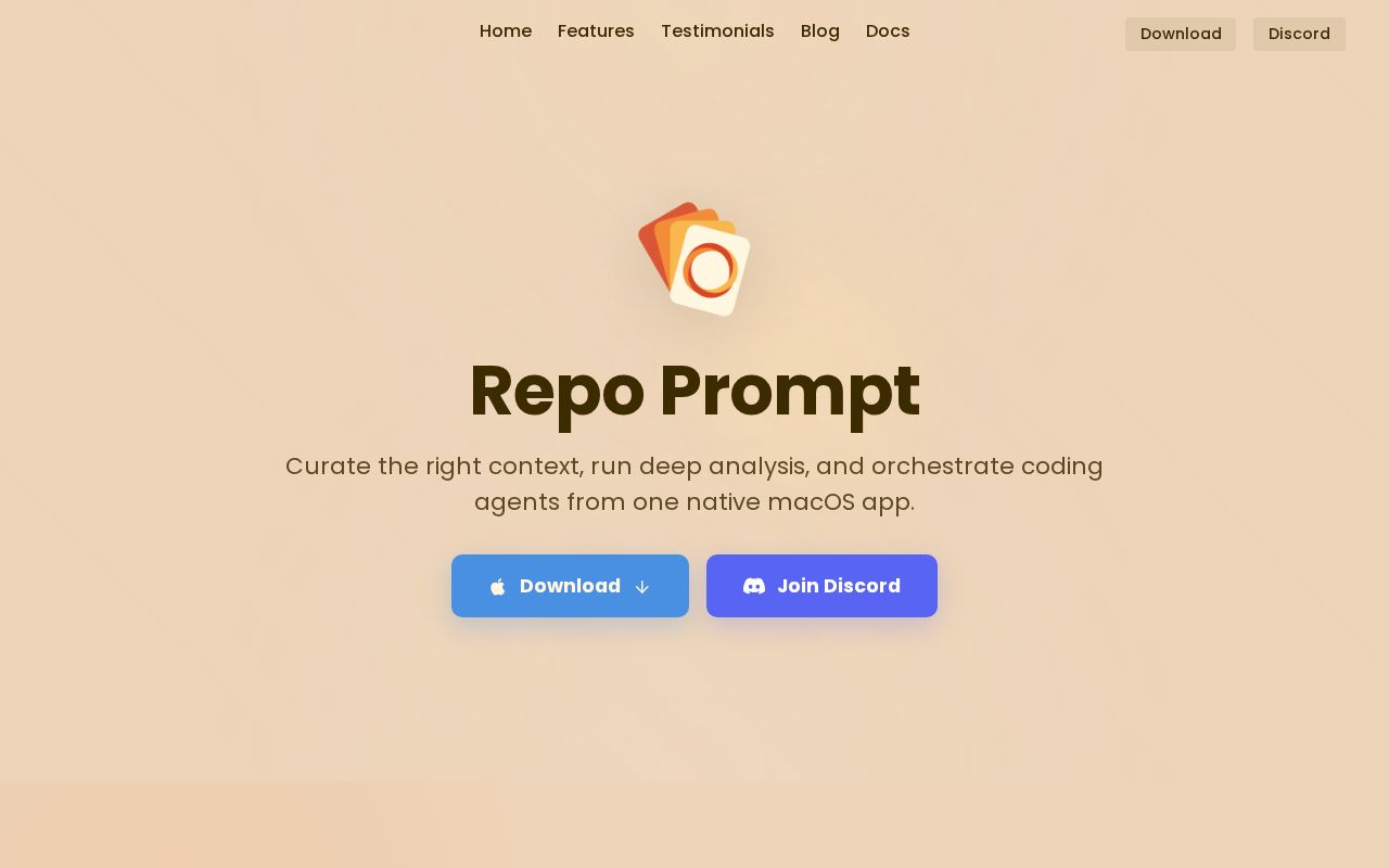 Skärmbild av Repo Prompt