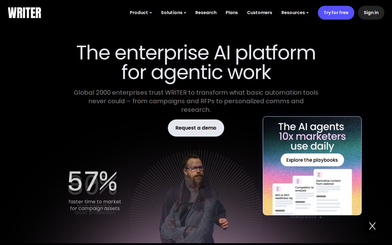 Skärmbild av Writer